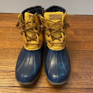 Sperry Duck Boots: Worn Once!